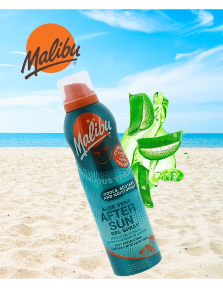Continuous Spray Cools Soothes And Moisturises Aleo Vera After Sun Gel Spray Continuous Spray Cools Soothes And Moisturises Aleo Vera After Sun Gel Spray