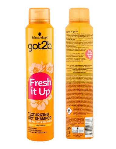 got2bGot2b Texture Fresh It Up Lush Floral Dry Shampoo got2bGot2b Texture Fresh It Up Lush Floral Dry Shampoo