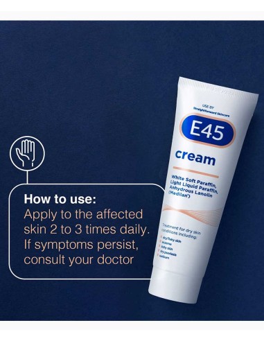 E45 Dermatological Cream Tube