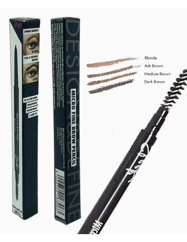 Sleek Make Up Micro Fine Brow Pencil Ash Brown