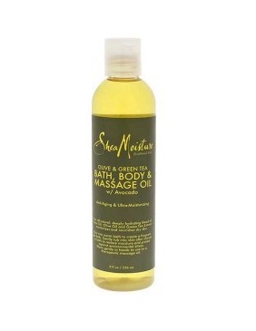 Shea Moisture Olive And Green Tea Bath Body And Massage Oil