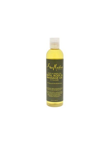 Shea Moisture Olive And Green Tea Bath Body And Massage Oil