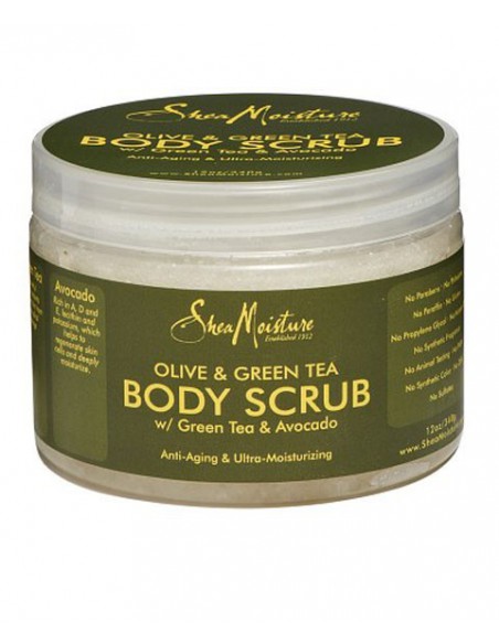 Shea Moisture Olive And Green Tea Body Scrub Shea Moisture Olive And Green Tea Body Scrub