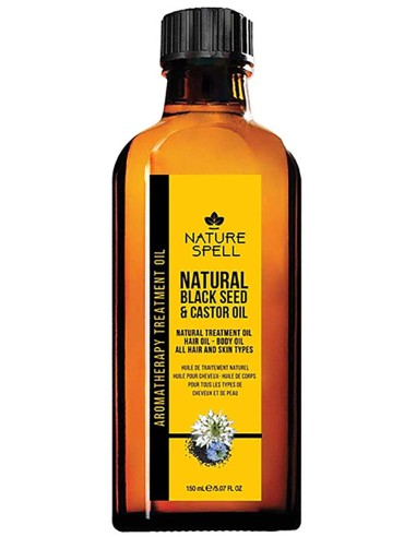 Nature Spell Natural Black Seed And Castor Oil Nature Spell Natural Black Seed And Castor Oil