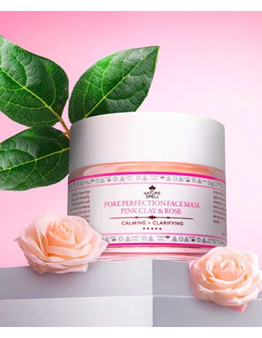 Nature Spell Pink Clay And Rose Pore Perfection Face Mask Nature Spell Pink Clay And Rose Pore Perfection Face Mask
