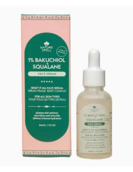 Nature Spell Bakuchiol Squalane Face Serum