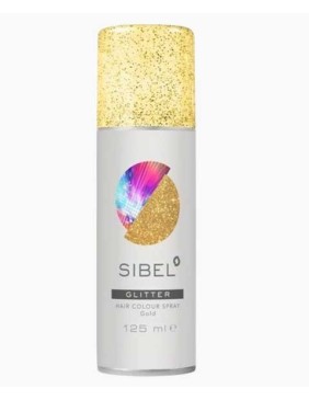 Sibel Glitter Gold Colour Hair Spray
