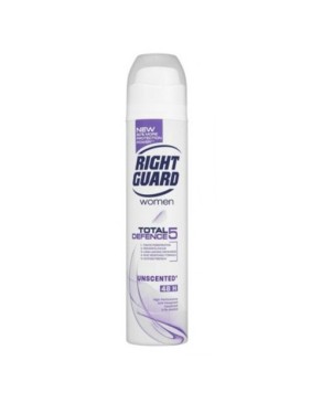 Scwarzkopf FragranceRight Guard Women Total Defence 5 Unscented Antiperspirant