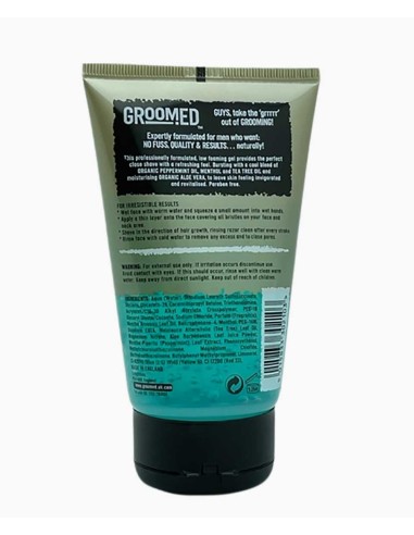 Groomed Professional Cooling Shave Gel Extra Cool Groomed Professional Cooling Shave Gel Extra Cool