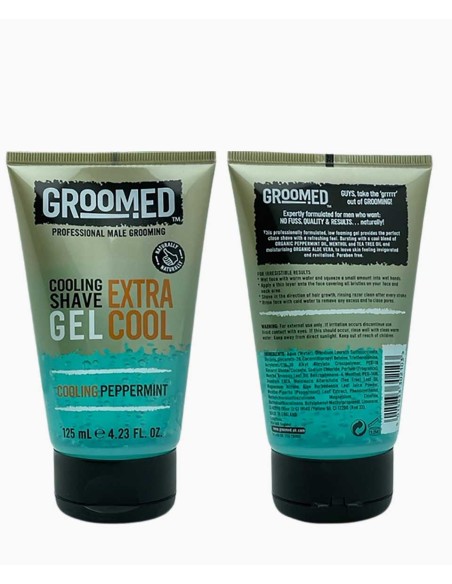 Groomed Professional Cooling Shave Gel Extra Cool Groomed Professional Cooling Shave Gel Extra Cool