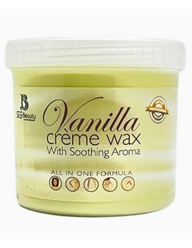 Star Beauty Vanilla Creme Wax With Soothing Aroma Star Beauty Vanilla Creme Wax With Soothing Aroma