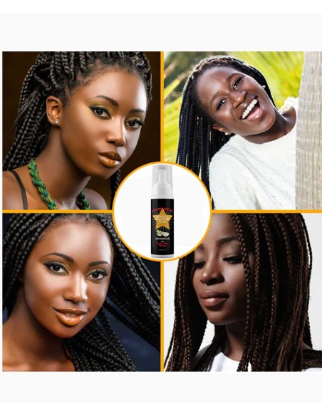 Braid Masters Lemongrass Refresh And Smoothing Foam