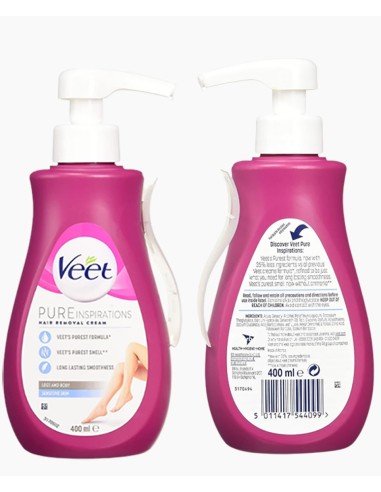 Veet Hair Removal Cream For Sensitive Skin With Pump