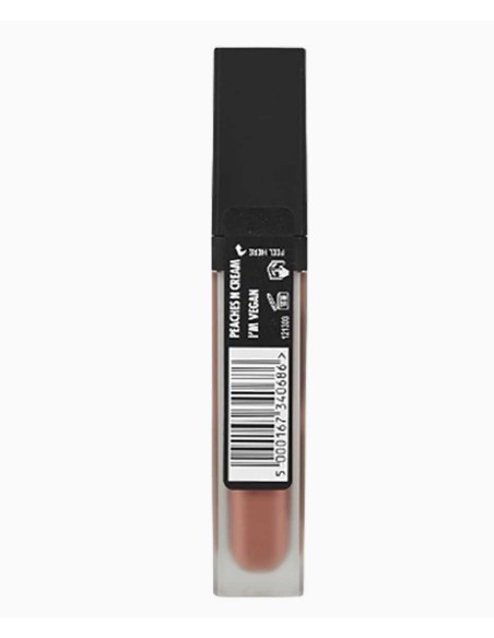Sleek Matte Me XXL Liquid Lipstick I M Vegan Peaches N Cream