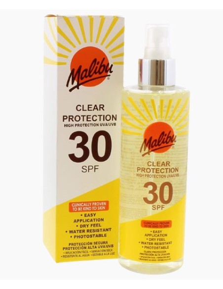 Malibu Clear Protection Spray SPF30