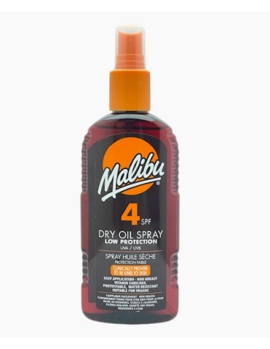 Malibu Dry Oil Spray With SPF4 Malibu Dry Oil Spray With SPF4