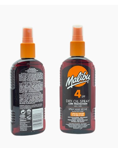 Malibu Dry Oil Spray With SPF4 Malibu Dry Oil Spray With SPF4