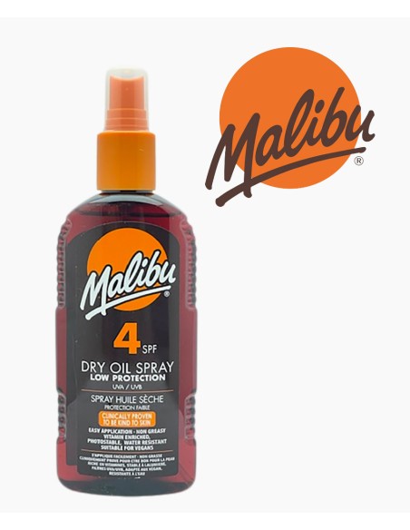 Malibu Dry Oil Spray With SPF4 Malibu Dry Oil Spray With SPF4
