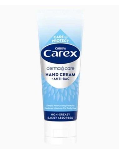 Carex Derma Care Anti Bac Plus Hand Cream Carex Derma Care Anti Bac Plus Hand Cream