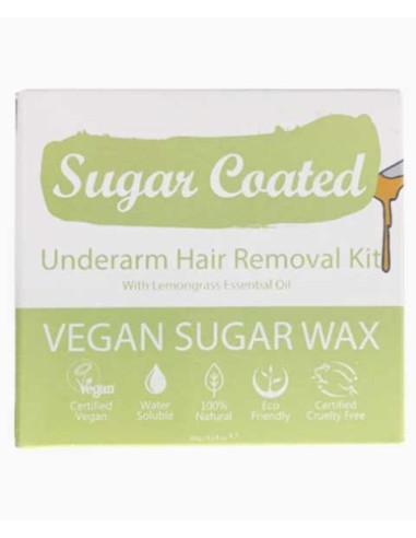 Sugar Coated Underarm Hair Removal Wax Kit