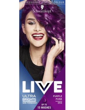 Live Color XXL Ultra Brights Semi Permanent Colour 94 Purple Punk
