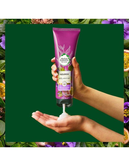 Herbal Essences Nourish Passion Flower Vegan Conditioner Herbal Essences Nourish Passion Flower Vegan Conditioner