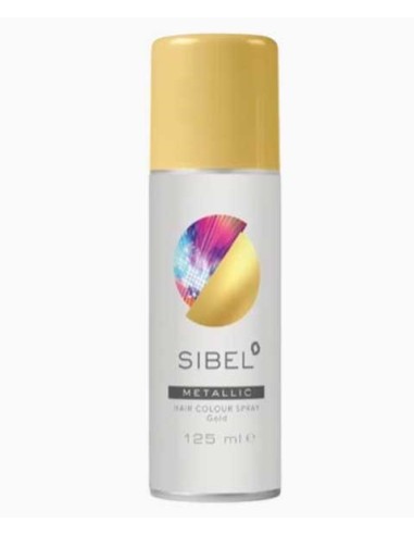 Sibel Metallic Gold Hair Colour Spray Sibel Metallic Gold Hair Colour Spray
