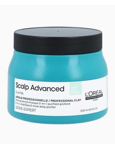 Loreal Serie Expert Scalp Advanced Anti Oiliness 2 In 1 Deep Purifier Clay Mask Loreal Serie Expert Scalp Advanced Anti Oiliness 2 In 1 Deep Purifier Clay Mask