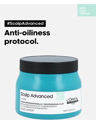Loreal Serie Expert Scalp Advanced Anti Oiliness 2 In 1 Deep Purifier Clay Mask Loreal Serie Expert Scalp Advanced Anti Oiliness 2 In 1 Deep Purifier Clay Mask