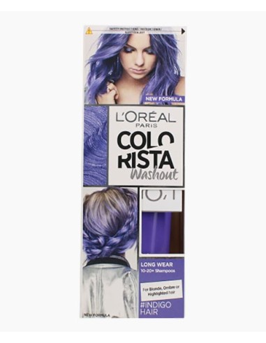 Colorista Washout Indigo Semi Permanent Hair Dye Colorista Washout Indigo Semi Permanent Hair Dye