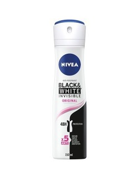 Invisible Anti Perspirant Deodorant Spray For Black And White