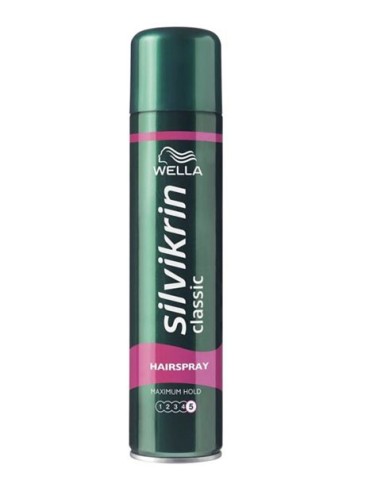 Wella StylingSilvikrin Classic Maximum Hold 5 Hairspray Wella StylingSilvikrin Classic Maximum Hold 5 Hairspray