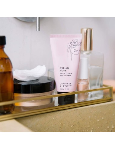 Rose Soft Touch Face Foam