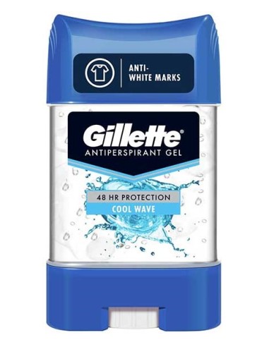 Gillette Cool Wave 48HR Antiperspirant Clear Gel Gillette Cool Wave 48HR Antiperspirant Clear Gel