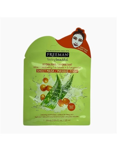 Freeman Aloe Seaberry Hydrating Sheet Masque Freeman Aloe Seaberry Hydrating Sheet Masque