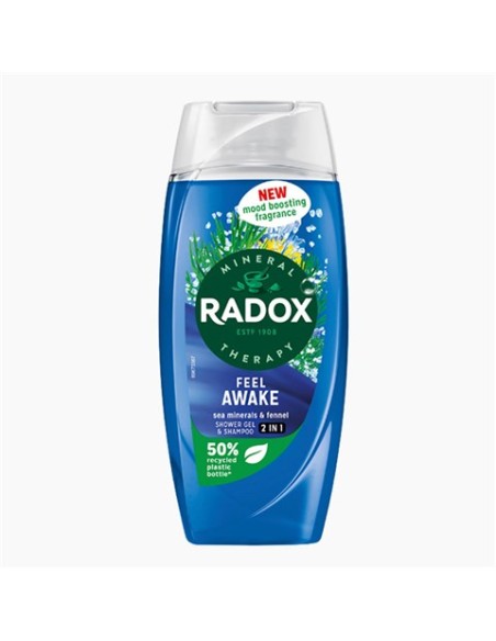 Radox Feel Awake 2 In 1 Shower Gel Shampoo