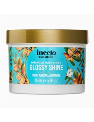 Inecto Natural 100 Percent Natural Argan Oil Miracle Hair Mask Inecto Natural 100 Percent Natural Argan Oil Miracle Hair Mask