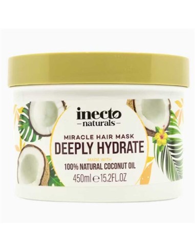 Inecto Naturals 100 Percent Natural Coconut Oil Miracle Hair Mask Inecto Naturals 100 Percent Natural Coconut Oil Miracle Hair Mask