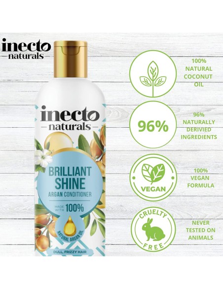 Inecto Naturals Brilliant Shine Argan Conditioner Inecto Naturals Brilliant Shine Argan Conditioner