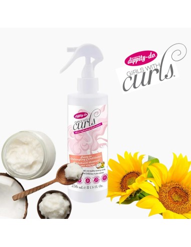 Dippity Do Girls With Curls Leave In Detangling Conditioner