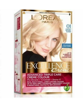 Excellence Creme Advanced Triple Care Creme Colour 01 Lightest Natural Blonde