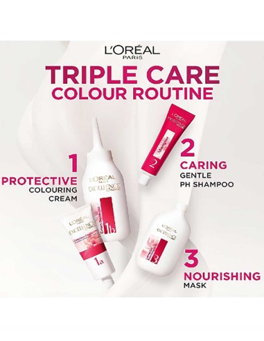 Excellence Creme Triple Care Colour 3 Natural Darkest Brown Excellence Creme Triple Care Colour 3 Natural Darkest Brown
