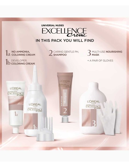 Excellence Creme Triple Care Hair Colour 10U Universal Lightest Blonde Excellence Creme Triple Care Hair Colour 10U Universal Lightest Blonde