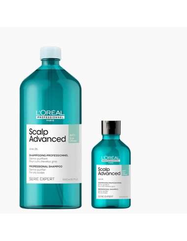 Serie Expert Anti Gras Oiliness Scalp Advanced Professional Shampoo Serie Expert Anti Gras Oiliness Scalp Advanced Professional Shampoo