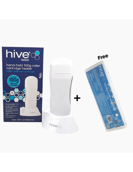 Hive Hand Held 100G Roller Cartridge Heater With Honeycomb Wax Strip Combo Hive Hand Held 100G Roller Cartridge Heater With Honeycomb Wax Strip Combo
