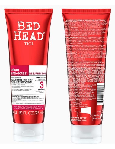 Tigi Bed Head Urban Anti Dotes Resurrection Shampoo Tigi Bed Head Urban Anti Dotes Resurrection Shampoo