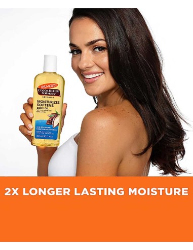 Cocoa Butter Formula Moisturizes Softens Body Oil