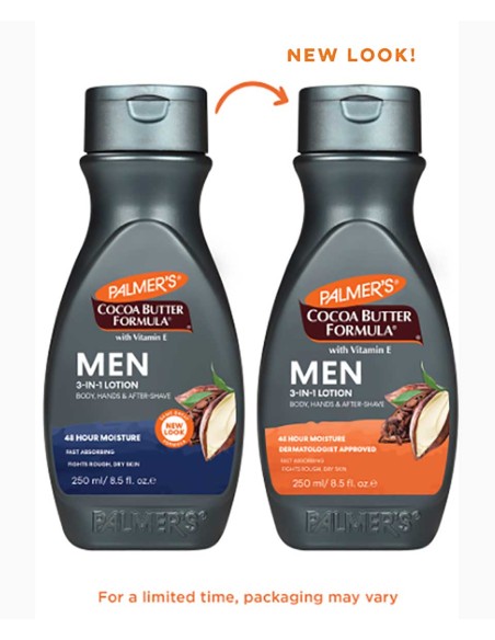 Palmers Cocoa Butter Formula Men 3In1 Lotion With Vitamin E Palmers Cocoa Butter Formula Men 3In1 Lotion With Vitamin E