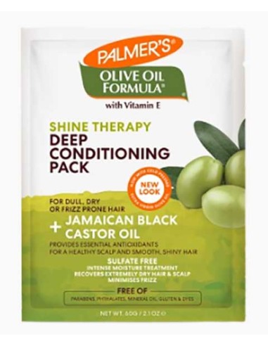 Olive Oil Formula Shine Therapy Deep Conditioning Pack Olive Oil Formula Shine Therapy Deep Conditioning Pack