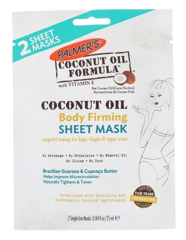 Coconut Oil Formula Body Firming Sheet Mask